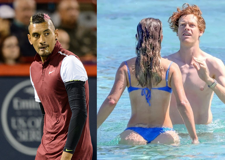 What Kyrgios said vs. Jannik Sinner’s girlfriend and why his presence on ESPN became controversial