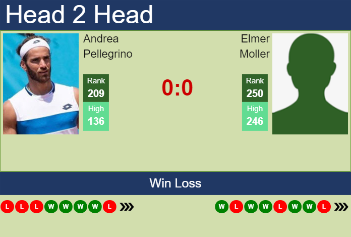 H2H, prediction of Andrea Pellegrino vs Elmer Moller in Lisbon Challenger with odds, preview, pick | 24th September 2024