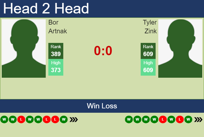 H2H, prediction of Bor Artnak vs Tyler Zink in Charleston Challenger with odds, preview, pick | 23rd September 2024