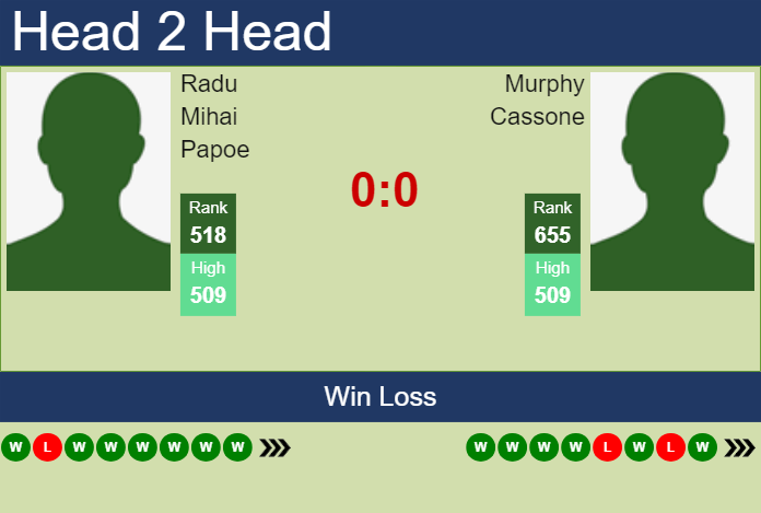 H2H, prediction of Radu Mihai Papoe vs Murphy Cassone in Columbus Challenger with odds, preview, pick | 16th September 2024
