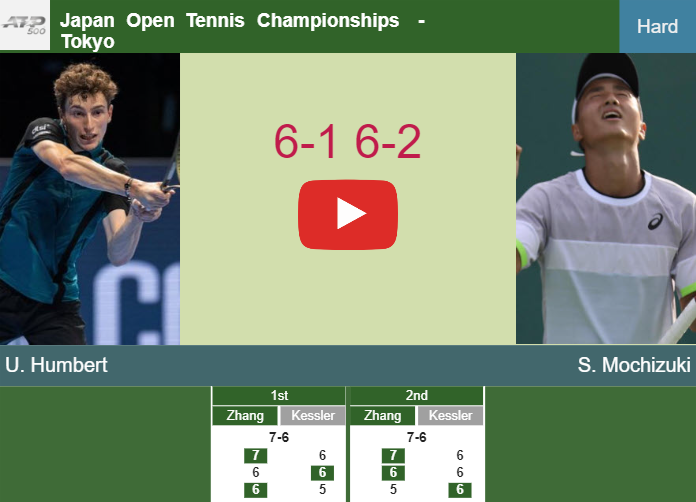 Prediction and head to head Ugo Humbert vs. Shintaro Mochizuki