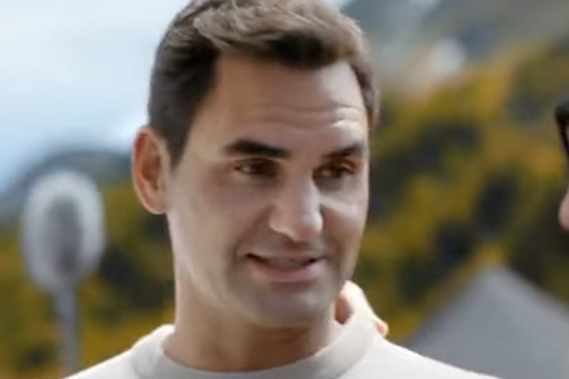 Roger Federer embraces Swiss autumn in a quirky new ad with James Bond star Mads Mikkelsen