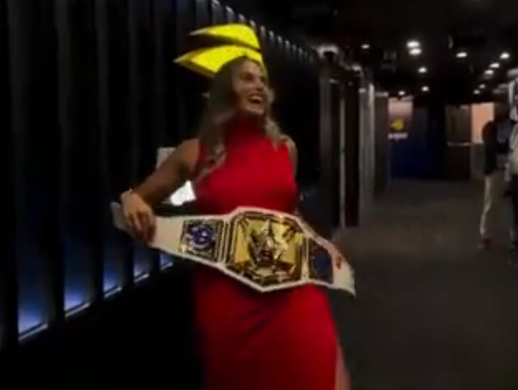 Aryna Sabalenka wins the US Open and gets her own WWE Championship belt