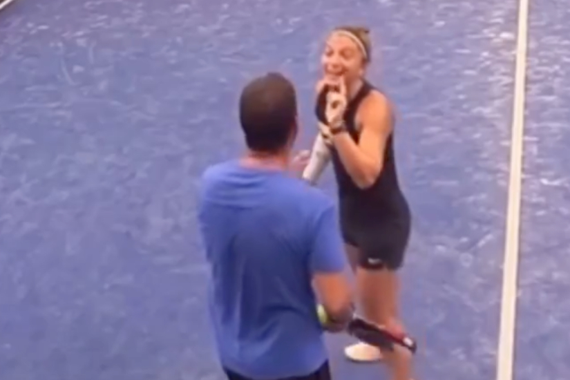 Sara Errani caught quarreling with her coach while playing padel