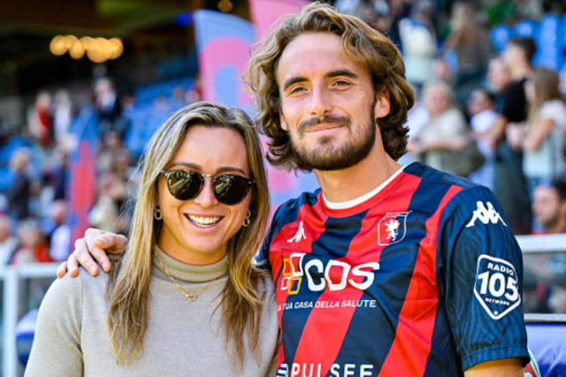 Stefanos Tsitsipas takes a break from career chaos to photograph girlfriend Paula Badosa in Portugal