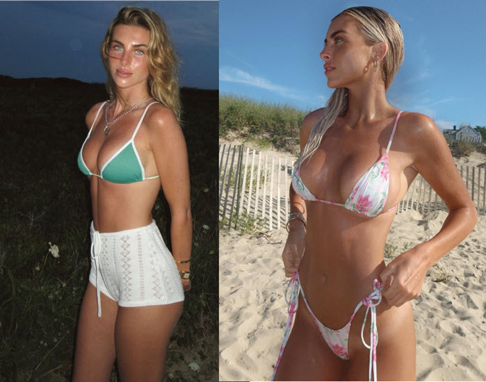 Tommy Paul’s girlfriend Paige Lorenze  hot pictures in a bikini by the beach