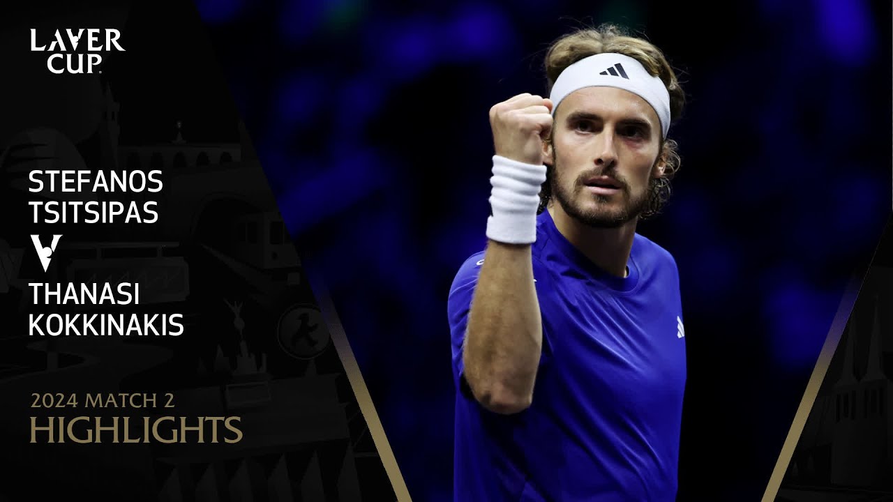 Tsitsipas dismisses Kokkinakis to make it even in the Laver Cup 1st day Tsitsipas-dismisses-Kokkinakis-to-make-it-even-in-the-Laver-Cup-1st-day