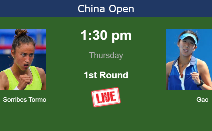 Wednesday Live Streaming Sara Sorribes Tormo Vs Xinyu Gao Wednesday Live Streaming Sara Sorribes Tormo vs Xinyu Gao