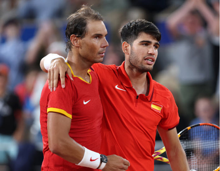 Alcaraz And Nadal Together