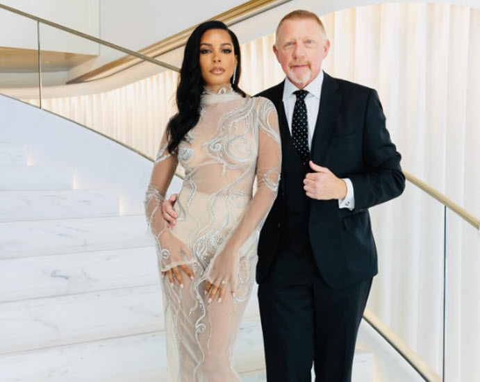 Boris Becker gets married with girlfriend Lilian de Carvalho Monteiro