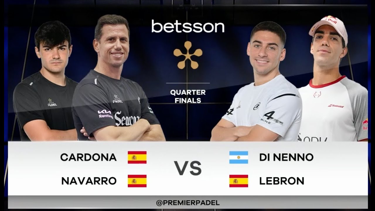 In Madrid, Di Nenno and LeBron defeated Cardona and Navarro to go to the semifinals.