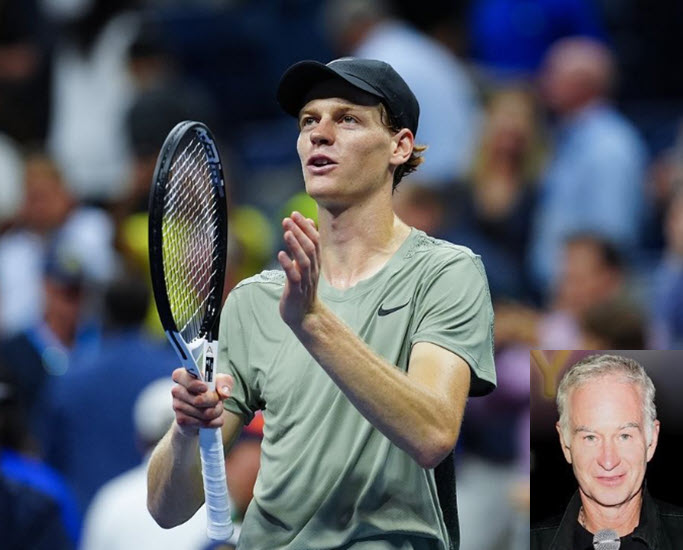 John McEnroe praised Jannik Sinner’s “mental resilience” after doping scandal