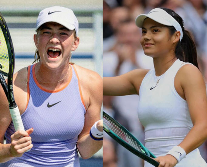 Teenager Mika Stojsavljevic follows Raducanu after her recent junior US Open win Young Player On Raducanu Footsteps