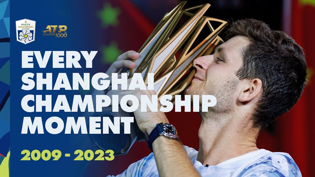 Every Rolex Shanghai Masters Championship Point & Trophy Lift Tennis