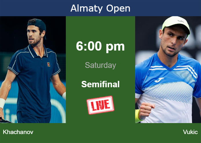 Friday Live Streaming Karen Khachanov Vs Aleksandar Vukic Friday Live Streaming Karen Khachanov vs Aleksandar Vukic
