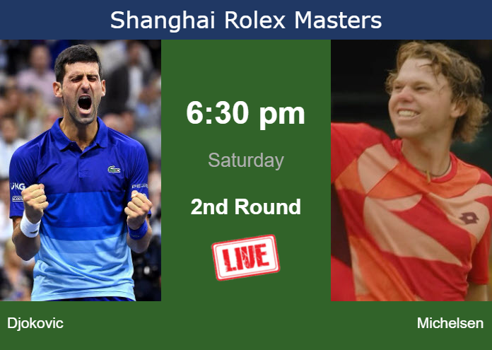 Friday Live Streaming Novak Djokovic Vs Alex Michelsen Friday Live Streaming Novak Djokovic vs Alex Michelsen