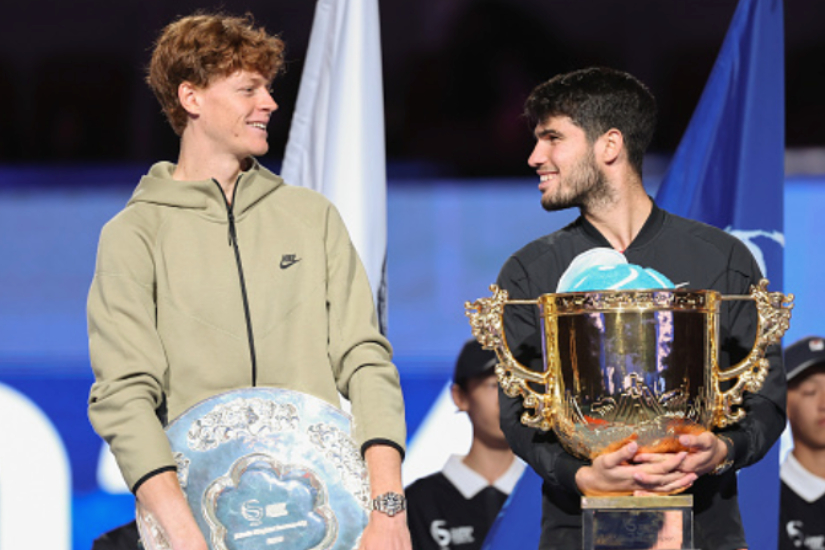 Jannik Sinner Posts A Lovely Message For Carlos Alcaraz After Losing The Beijing Final Jannik Sinner Posts A Lovely Message For Carlos Alcaraz After Losing The Beijing Final