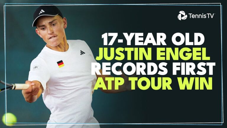 Justin Engel makes history after recording his First-Ever ATP Tour win ...