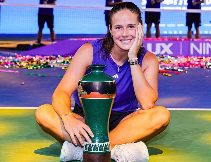 Relentless Darya Kasatkina claims the Ningbo Open. HIGHLIGHTS - NINGBO ...