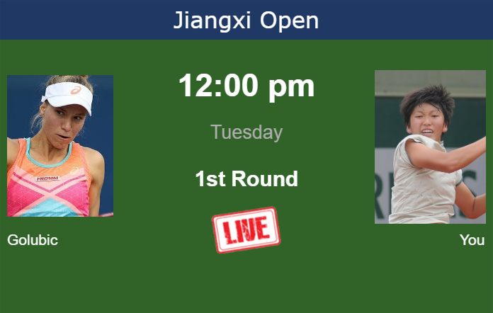 Monday Live Streaming Viktorija Golubic vs Xiaodi You