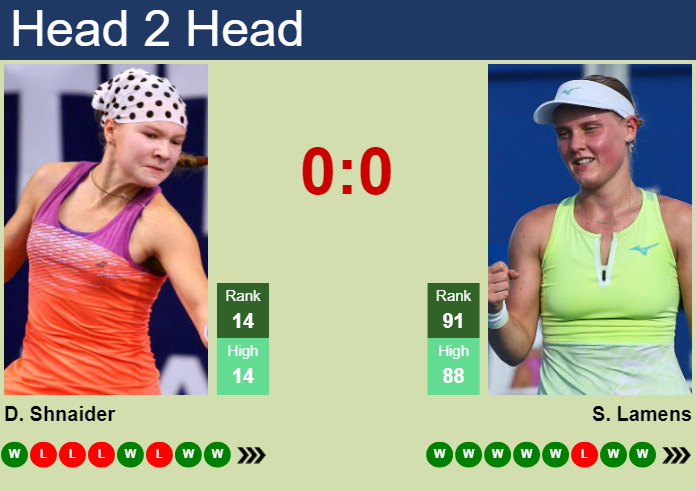 H2H, prediction of Diana Shnaider vs Suzan Lamens in Hong Kong with odds, preview, pick | 1st November 2024