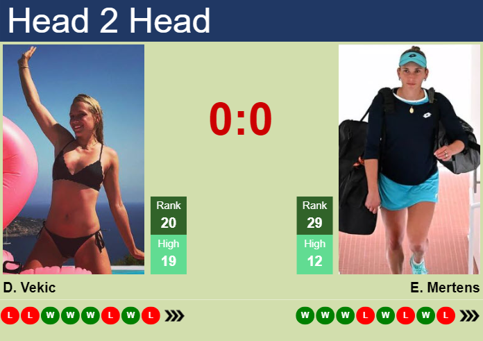 H2H, prediction of Donna Vekic vs Elise Mertens in Wuhan with odds, preview, pick | 7th October 2024