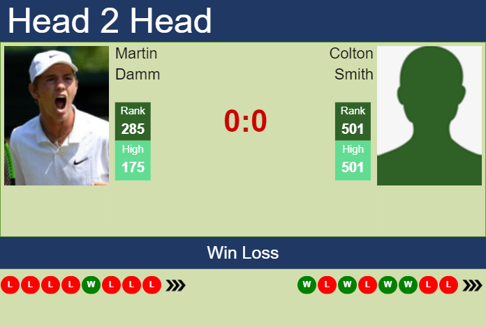 H2H, prediction of Martin Damm vs Colton Smith in Sioux Falls Challenger with odds, preview, pick | 21st October 2024