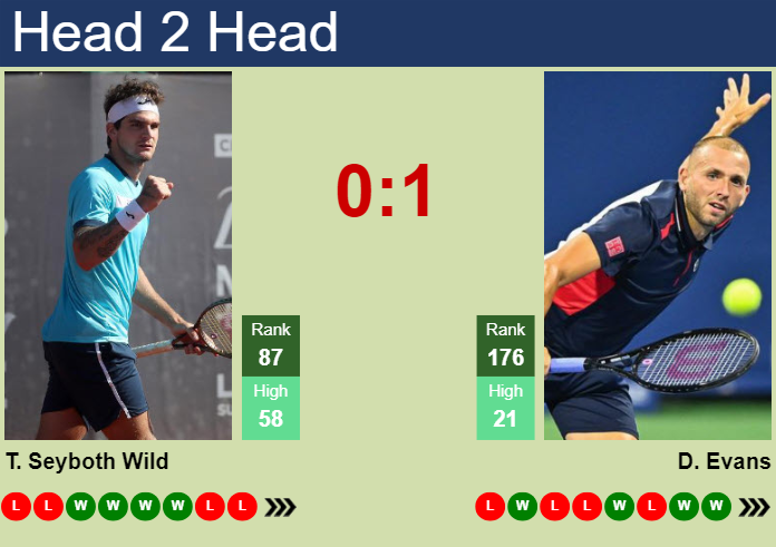 H2H, prediction of Thiago Seyboth Wild vs Daniel Evans in Shanghai with odds, preview, pick | 2nd October 2024