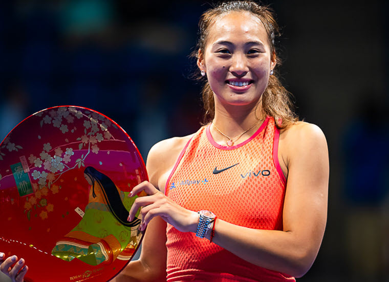 Relentless Qinwen Zheng conquers the title in Tokyo. HIGHLIGHTS TOKYO