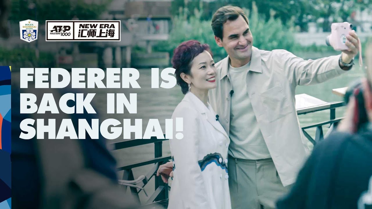 Roger Federer shares lovely moments of him visiting Shanghai in 2024