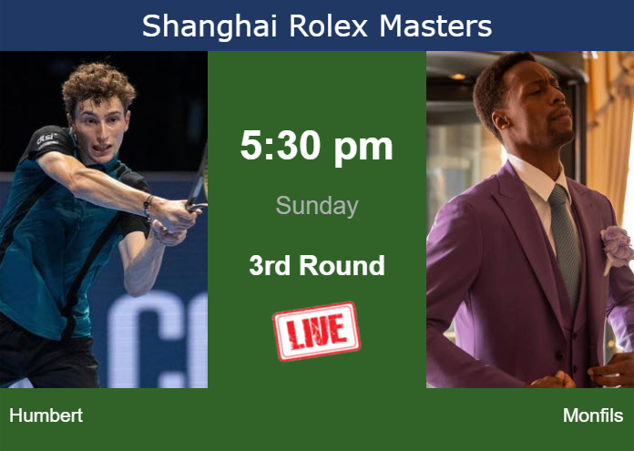 Saturday Live Streaming Ugo Humbert Vs Gael Monfils Saturday Live Streaming Ugo Humbert vs Gael Monfils