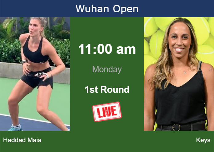 Sunday Live Streaming Beatriz Haddad Maia Vs Madison Keys Sunday Live Streaming Beatriz Haddad Maia vs Madison Keys