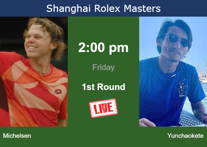 Thursday Live Streaming Alex Michelsen Vs Bu Yunchaokete Thursday Live Streaming Alex Michelsen vs Bu Yunchaokete