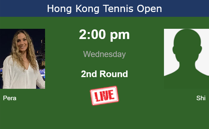 How to watch Pera vs. Shi on live streaming in Hong Kong on Wednesday