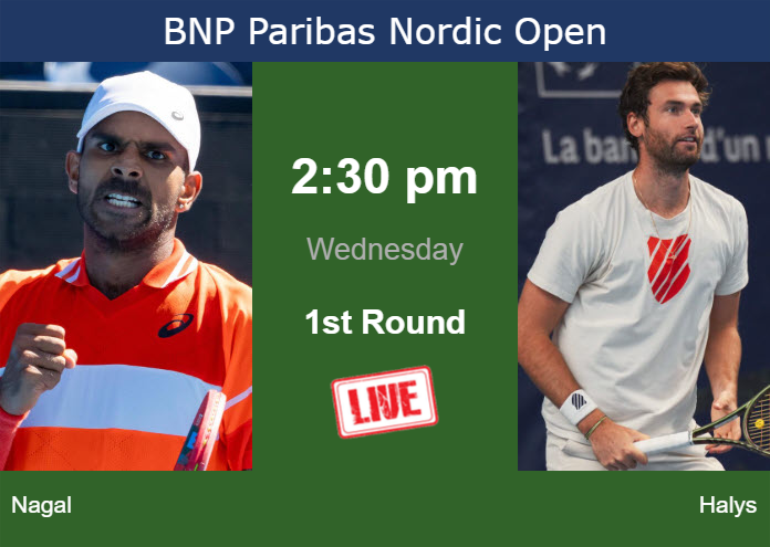 Tuesday Live Streaming Sumit Nagal Vs Quentin Halys Tuesday Live Streaming Sumit Nagal vs Quentin Halys