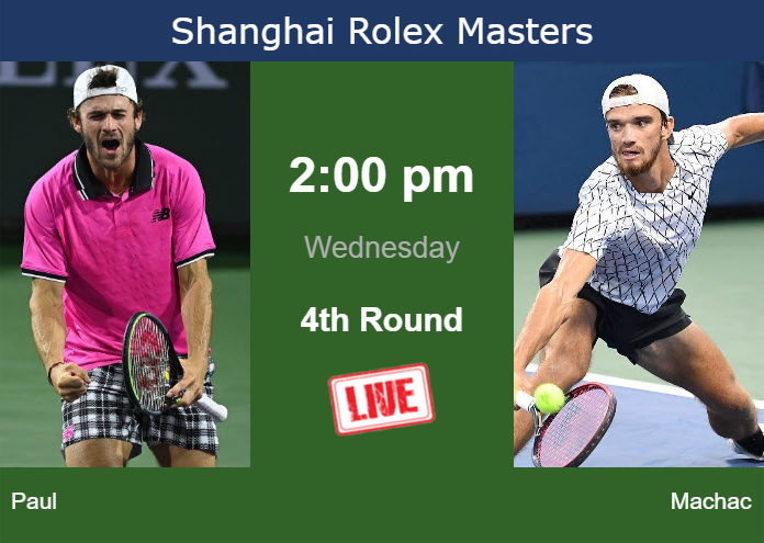 Tuesday Live Streaming Tommy Paul Vs Tomas Machac Tuesday Live Streaming Tommy Paul vs Tomas Machac