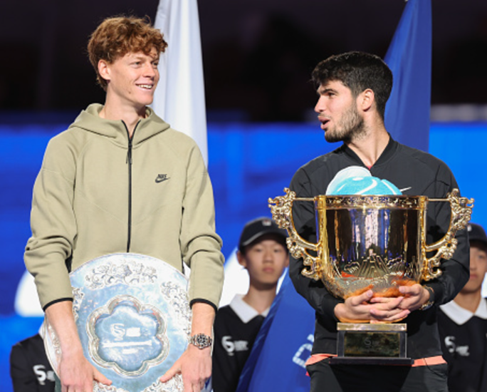 Alcaraz And Jannik Sinner