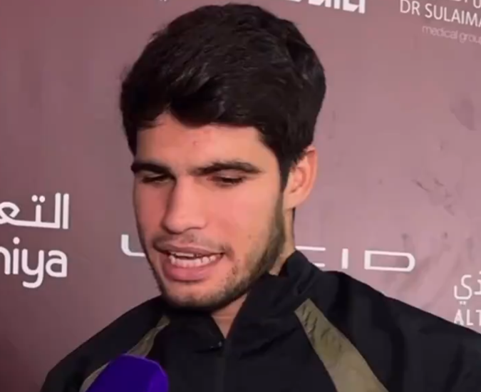 Alcaraz Talks In Interview