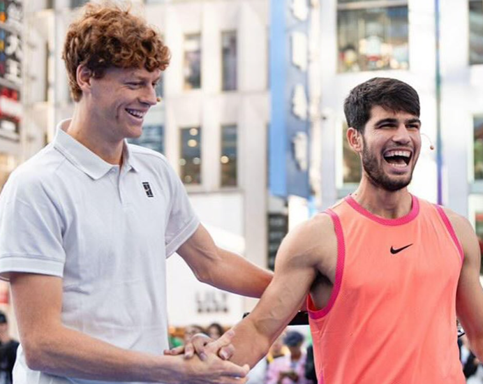 Carlos Alcaraz And Jannik Sinner
