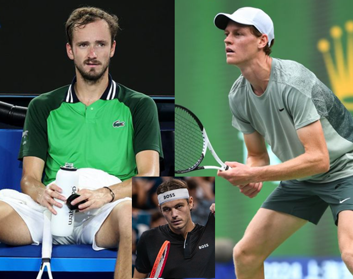 Medvedev And Sinner Medvedev And Sinner