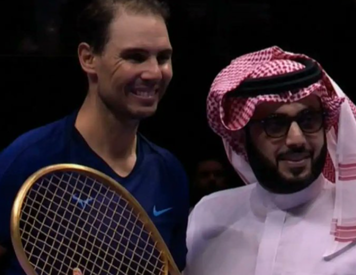 Nadal with Golden Racket