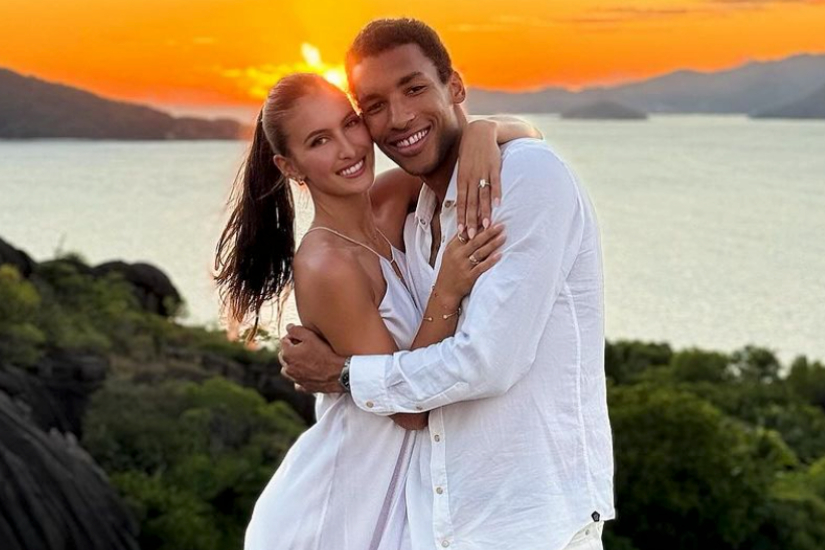 After Casper Ruud also Auger-Aliassime get engaged with his long time girlfriend