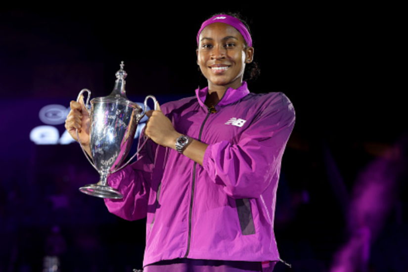 Coco Gauff comments winning the WTA Finals after a dramatic final