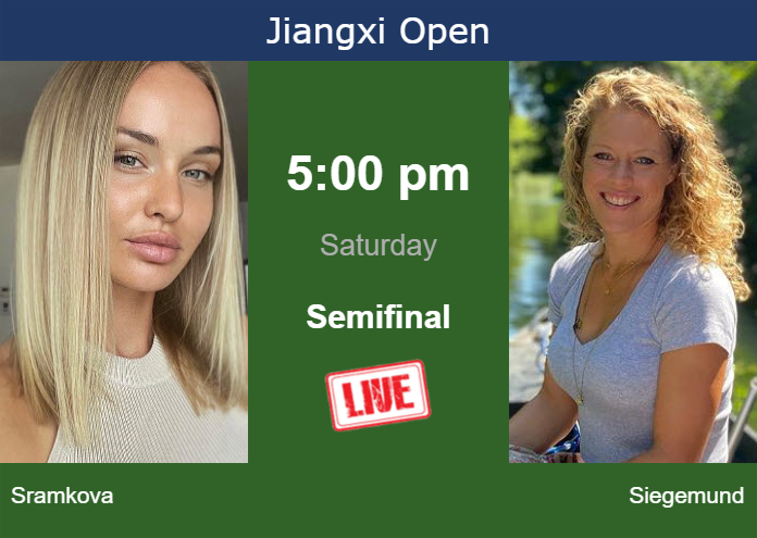 Friday Live Streaming Rebecca Sramkova vs Laura Siegemund