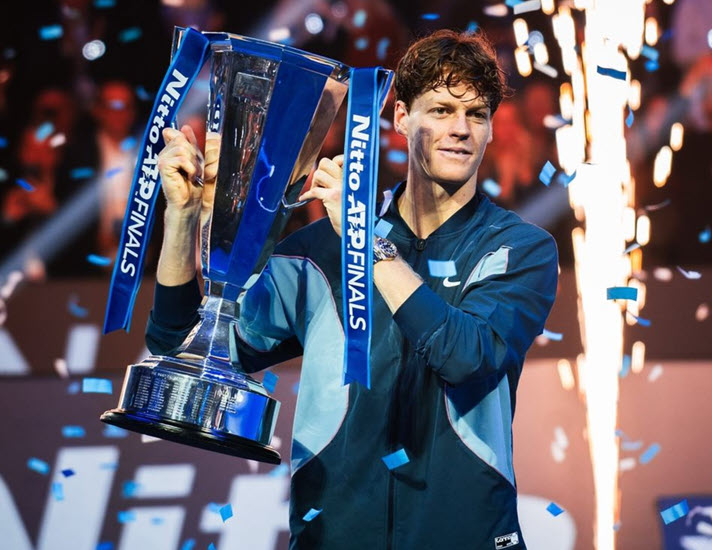 How much money Jannik Sinner won after triumphing in the ATP Finals? Tennis Tonic News