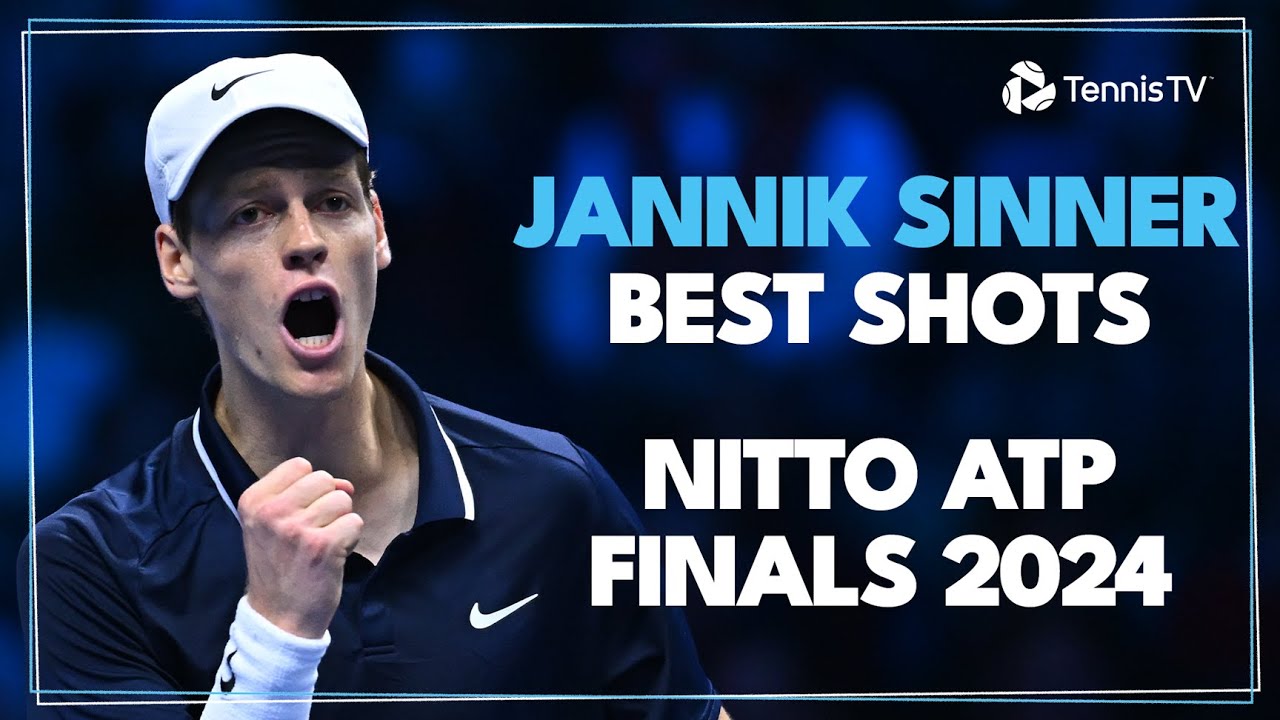 Jannik Sinner’s best shots during the ATP Finals