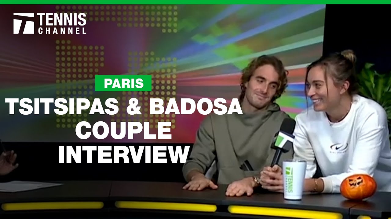 Power couple Tsitsipas and girlfriend Badosa talk romance in Paris