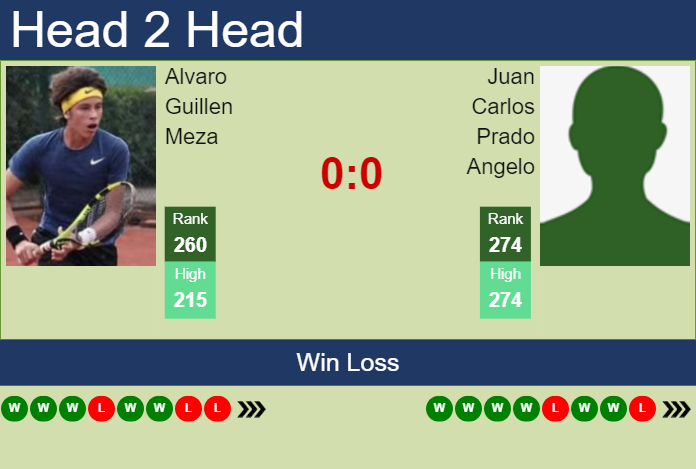 H2H, prediction of Alvaro Guillen Meza vs Juan Carlos Prado Angelo in Sao Paulo Challenger with odds, preview, pick | 18th November 2024