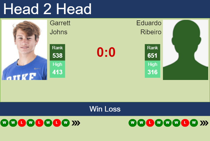 H2H, prediction of Garrett Johns vs Eduardo Ribeiro in Sao Paulo Challenger with odds, preview, pick | 18th November 2024