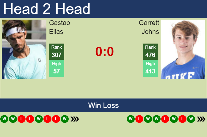 H2H, prediction of Gastao Elias vs Garrett Johns in Montevideo Challenger with odds, preview, pick | 11th November 2024